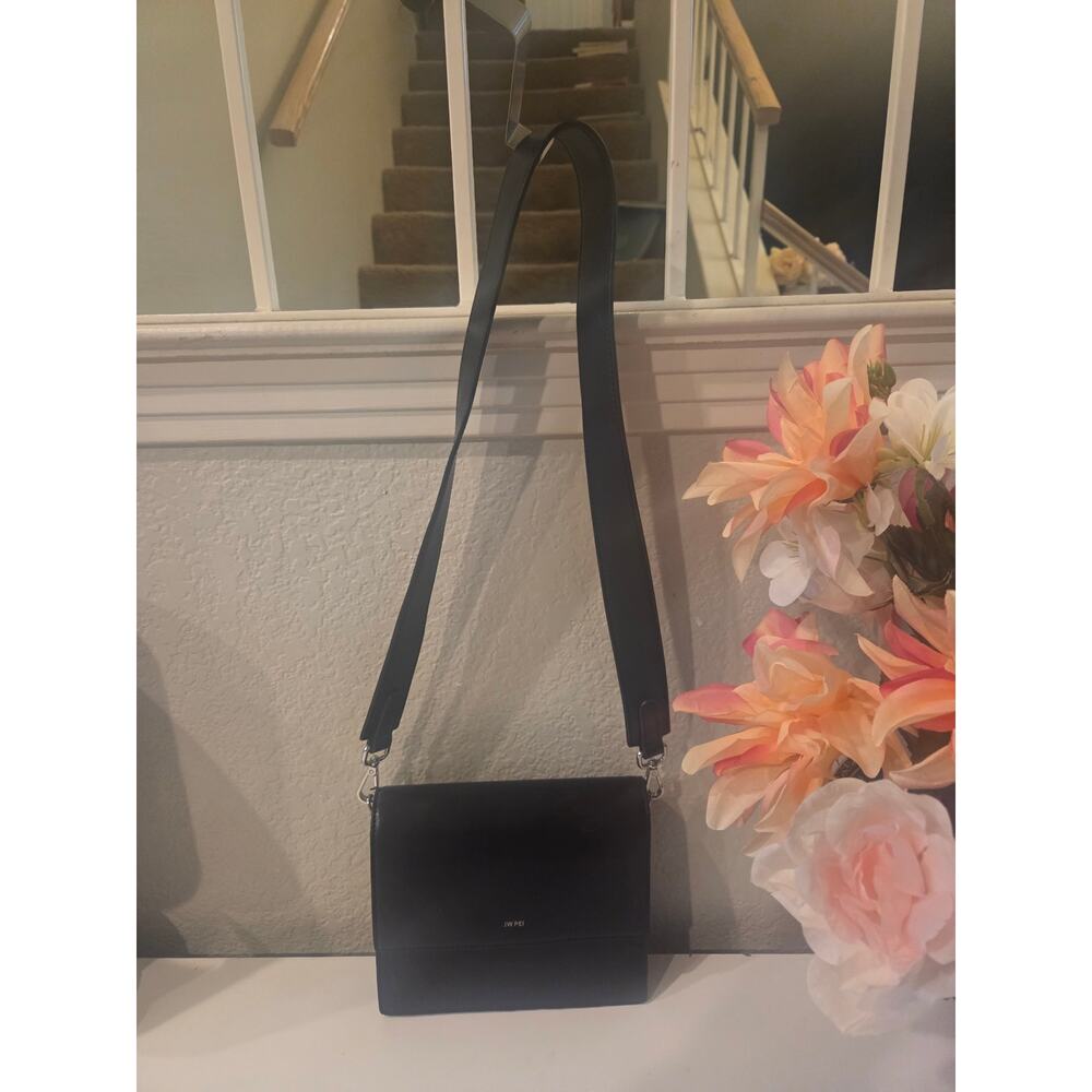 JW Pei Vegan Leather Black Crossbody
